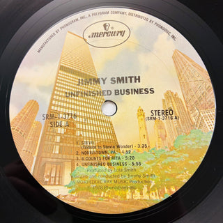 Jimmy Smith ‎– Unfinished Business LP (VG+) - schallplattenparadis