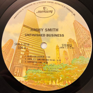 Jimmy Smith ‎– Unfinished Business LP (VG+) - schallplattenparadis
