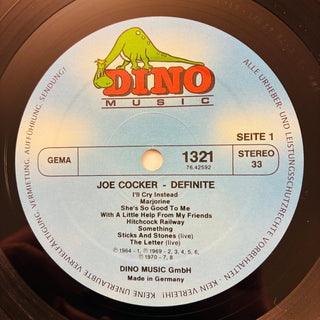 Joe Cocker ‎– Definite 1964 - 1986 LP mit OIS (NM) - schallplattenparadis