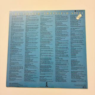 Joe Cocker – Sheffield Steel LP (VG+) - schallplattenparadis
