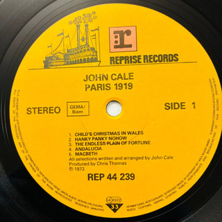 John Cale – Paris 1919 LP (VG+) - schallplattenparadis