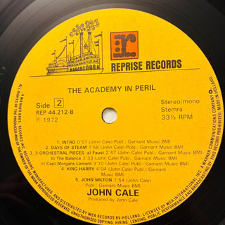 John Cale – The Academy In Peril LP (VG+) - schallplattenparadis