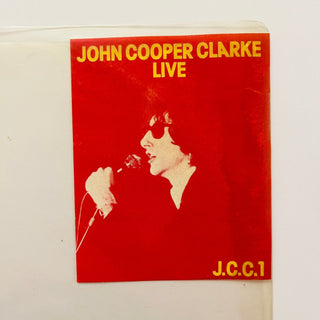 John Cooper Clarke ‎– Walking Back To Happiness - 10" Vinyl - Clear Vinyl (VG+) - schallplattenparadis