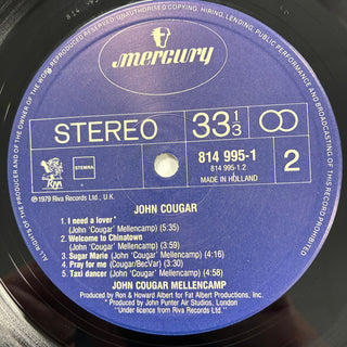 John Cougar ‎– John Cougar LP mit OIS (NM) - schallplattenparadis