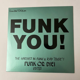 John Davis & Too Much / Superfly ‎– Funk You! Vol. 3 LP - Clear Vinyl (NM) - schallplattenparadis