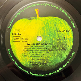 John Lennon – Walls And Bridges LP mit Booklet (NM) - schallplattenparadis