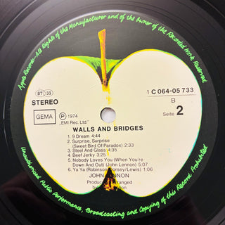 John Lennon – Walls And Bridges LP mit Booklet (NM) - schallplattenparadis