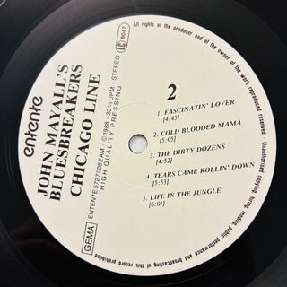John Mayall's Bluesbreakers – Chicago Line LP (NM) - schallplattenparadis