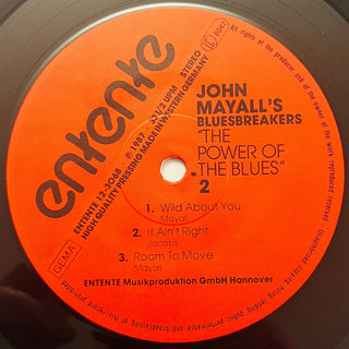 John Mayall's Bluesbreakers – The Power Of The Blues LP mit OIS (NM) - schallplattenparadis
