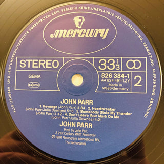 John Parr ‎– John Parr LP mit OIS (NM) - schallplattenparadis