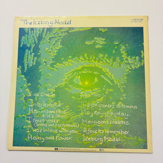 John Watts ‎– The Iceberg Model LP mit OIS (VG+) - schallplattenparadis