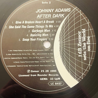 Johnny Adams – After Dark LP (NM) - schallplattenparadis