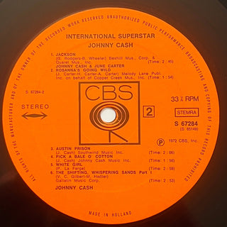 Johnny Cash ‎– International Superstar Doppel LP (NM) - schallplattenparadis