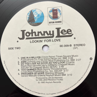 Johnny Lee ‎– Lookin' For Love LP (NM) - schallplattenparadis