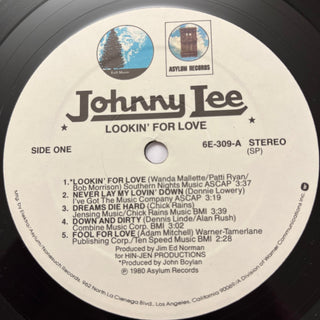 Johnny Lee ‎– Lookin' For Love LP (NM) - schallplattenparadis