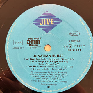 Jonathan Butler ‎– Jonathan Butler Doppel LP (NM) - schallplattenparadis