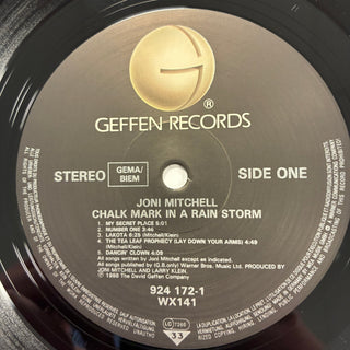 Joni Mitchell ‎– Chalk Mark In A Rain Storm LP (NM) - schallplattenparadis