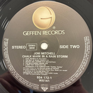 Joni Mitchell ‎– Chalk Mark In A Rain Storm LP (NM) - schallplattenparadis