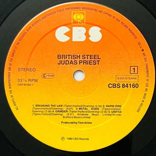 Judas Priest ‎– British Steel LP (NM) - schallplattenparadis