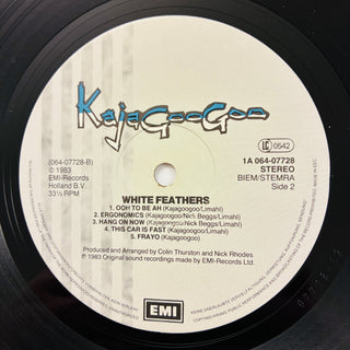 KajaGooGoo – White Feathers LP mit OIS (NM) - schallplattenparadis