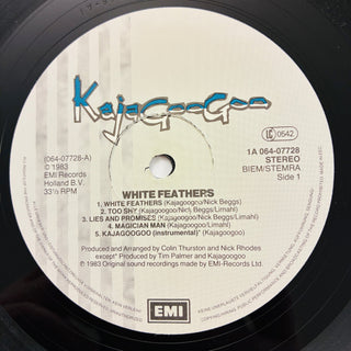 KajaGooGoo – White Feathers LP mit OIS (NM) - schallplattenparadis