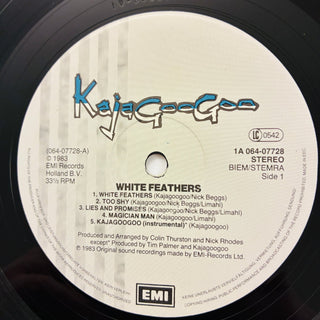 KajaGooGoo – White Feathers LP mit OIS (NM) - schallplattenparadis