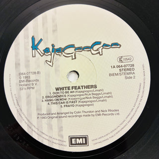 KajaGooGoo – White Feathers LP mit OIS (NM) - schallplattenparadis
