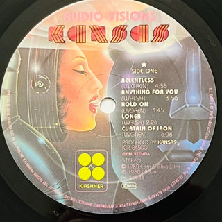 Kansas ‎– Audio Visions LP mit OIS (NM) - schallplattenparadis