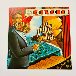 Kansas ‎– The Best Of Kansas LP mit OIS (VG+) - schallplattenparadis