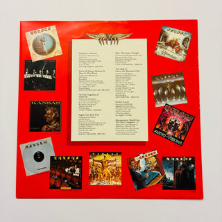 Kansas ‎– The Best Of Kansas LP mit OIS (VG+) - schallplattenparadis