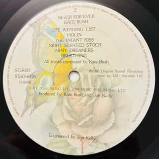 Kate Bush ‎– Never For Ever LP (NM) - schallplattenparadis