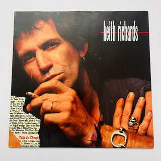 Keith Richards – Talk Is Cheap LP mit OIS (NM) - schallplattenparadis