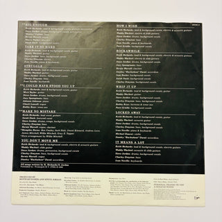 Keith Richards ‎– Talk Is Cheap LP mit OIS (NM) - schallplattenparadis