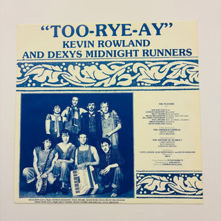 Kevin Rowland & Dexys Midnight Runners ‎– Too - Rye - Ay LP mit OIS (NM) - schallplattenparadis