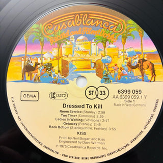 Kiss – Dressed To Kill LP (NM) - schallplattenparadis