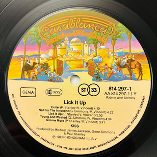 Kiss – Lick It Up LP mit OIS (NM) - schallplattenparadis