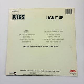 Kiss – Lick It Up LP mit OIS (NM) - schallplattenparadis