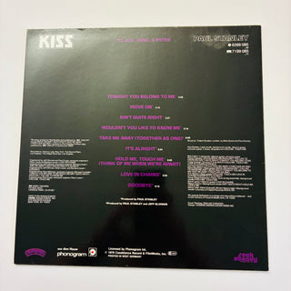 Kiss, Paul Stanley – Paul Stanley LP (NM) - schallplattenparadis