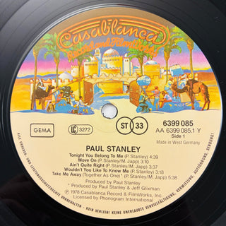 Kiss, Paul Stanley – Paul Stanley LP (NM) - schallplattenparadis