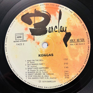 Kongas ‎– Kongas LP (NM) - schallplattenparadis