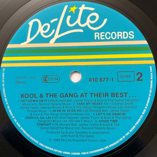 Kool & The Gang ‎– At Their Best LP (NM) - schallplattenparadis