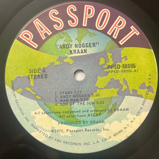 Kraan – Andy Nogger LP (NM) - schallplattenparadis