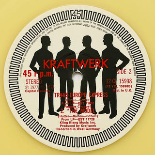 Kraftwerk ‎– Neon Lights - Leuchtend Picture Disc (VG+) - schallplattenparadis