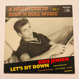 Kris Jensen ‎– Let's Sit Down LP (NM) - schallplattenparadis