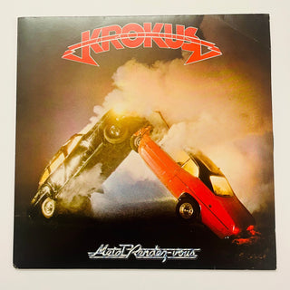 Krokus ‎– Metal Rendez - vous LP mit Beiblatt (NM) - schallplattenparadis