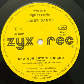 Laser Dance ‎– Shotgun (Into The Night) Maxi - Single (NM) - schallplattenparadis