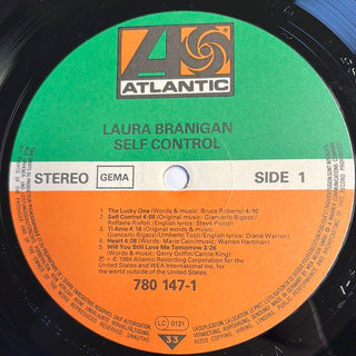 Laura Branigan ‎– Self Control LP (NM) - schallplattenparadis