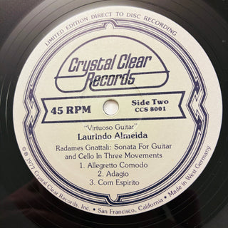 Laurindo Almeida ‎– Virtuoso Guitar LP (NM) - schallplattenparadis