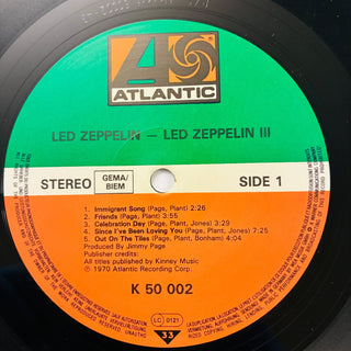 Led Zeppelin – Led Zeppelin III LP (NM) - schallplattenparadis