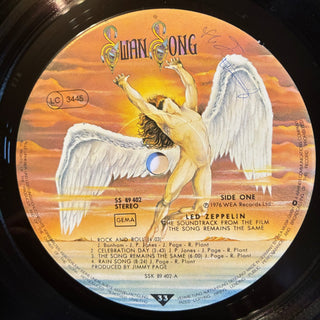 Led Zeppelin ‎– The Soundtrack From The Film The Song Remains The Same Doppel LP (NM) - schallplattenparadis
